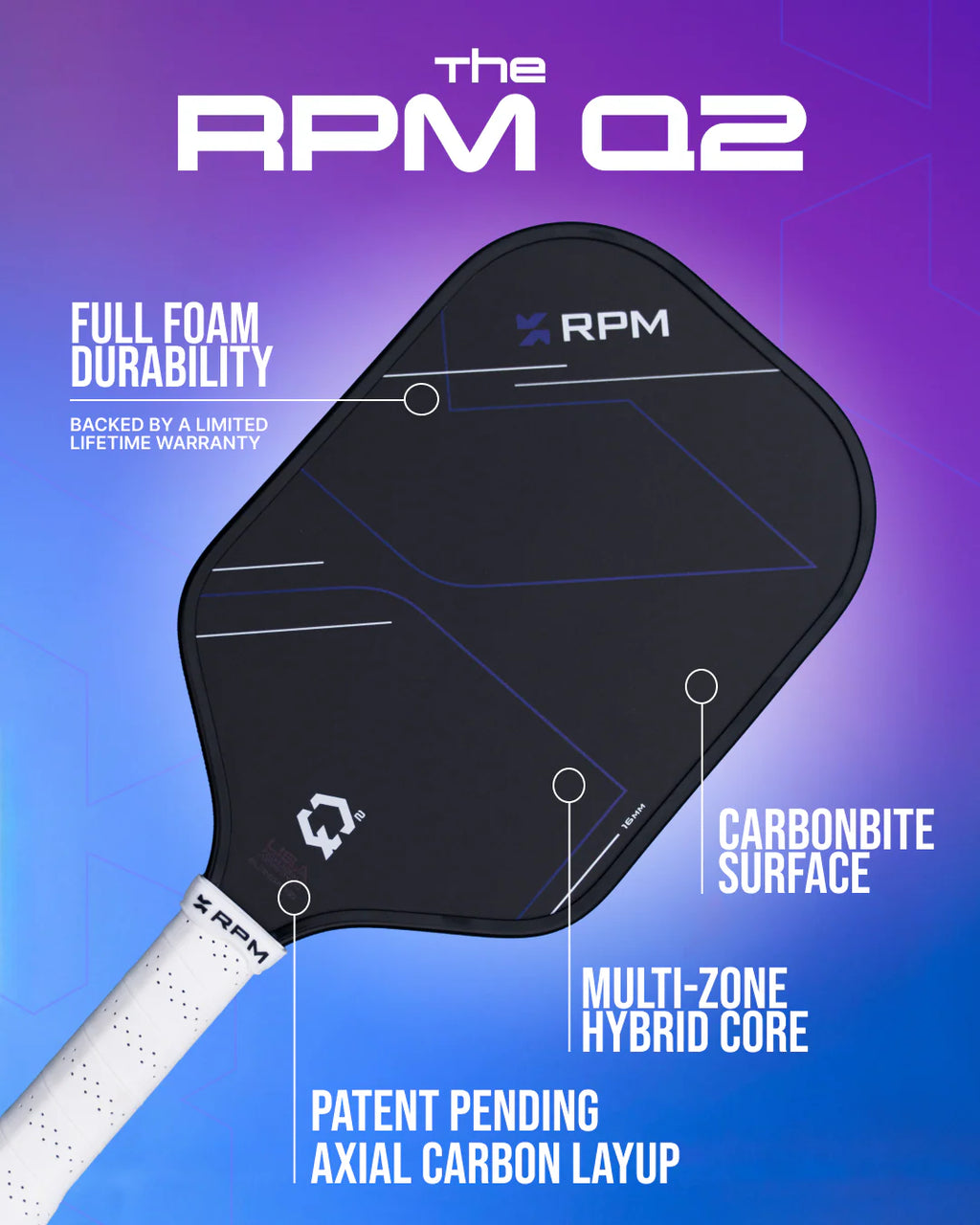 RPM Q2 Elongated 14mm & 16mm