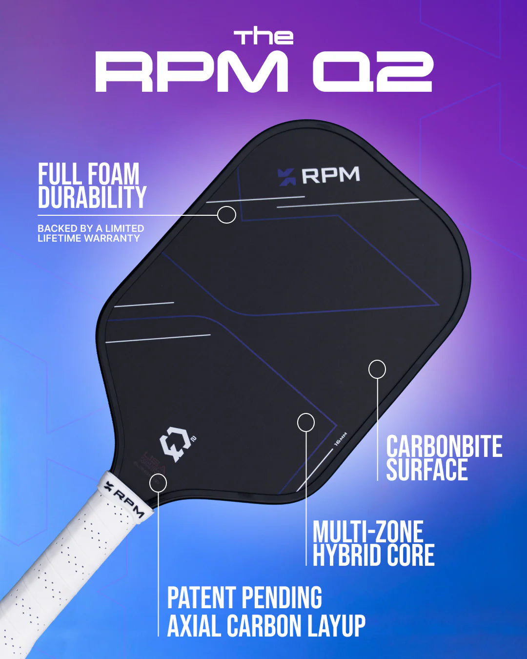 RPM Q2 Elongated 14mm & 16mm