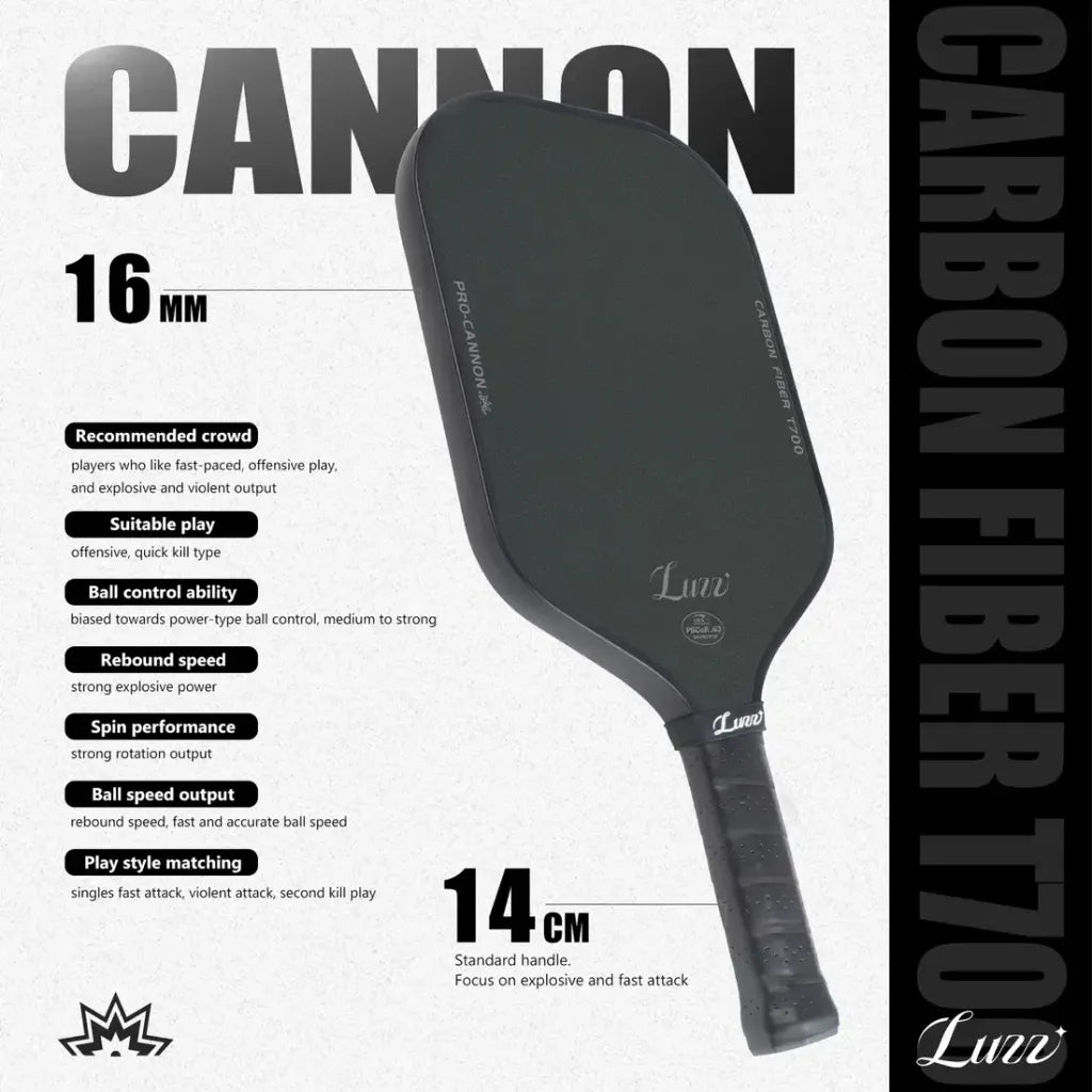 Luzz Cannon Pickleball Paddle