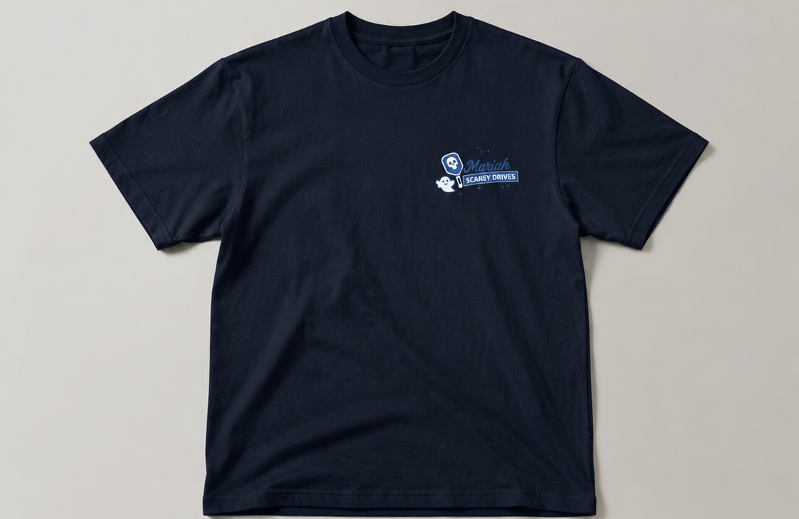 Mariah Scarey Drives Cotton T-Shirt