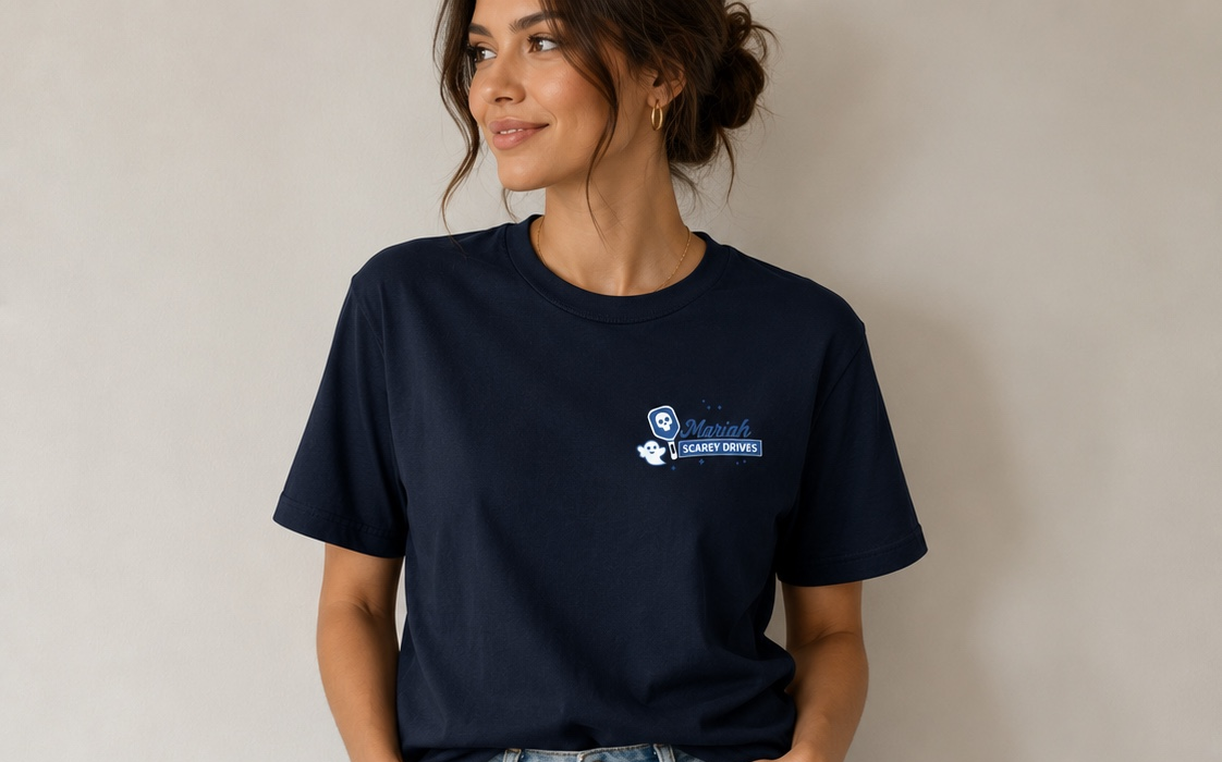Mariah Scarey Drives Cotton T-Shirt
